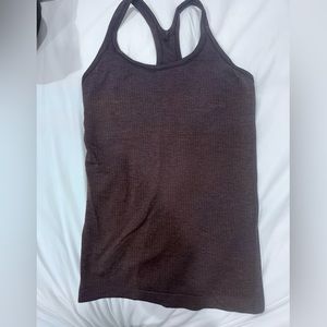 Worn once! Perfect condition Lululemon Expresso Ebb to the Street Tank Top